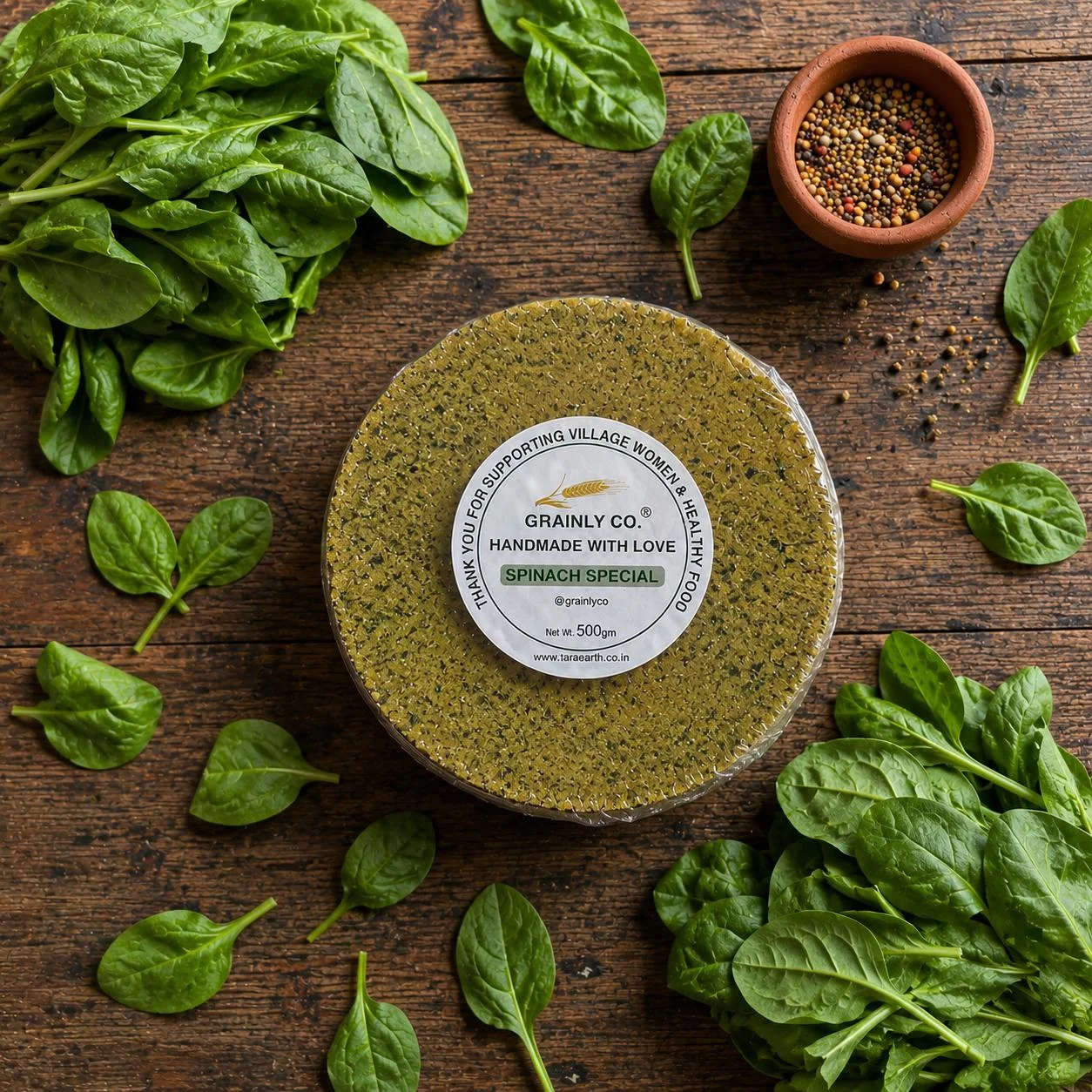 Spinach Special Khakhra